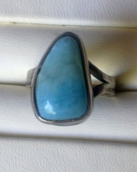 larimar gyűrű