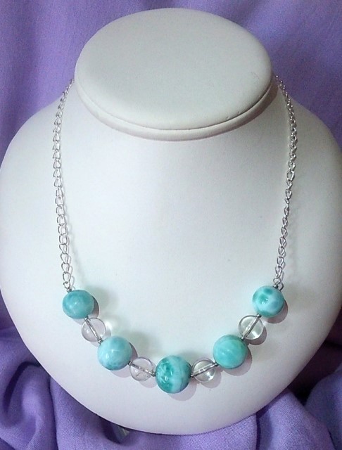 larimar - hegyikristály