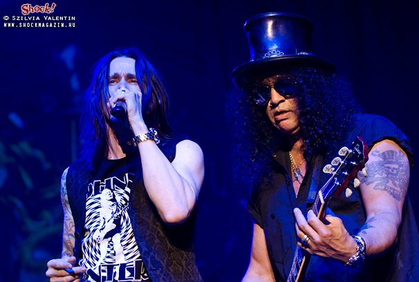 Slash, Myles Kennedy 2013 Budapest